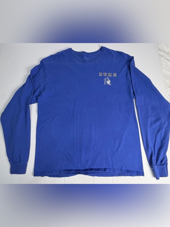 Nike Other - Duke Blue Devils Russell Athletic Long Sleeve T-Shirt Blue Men’s Large NCAA